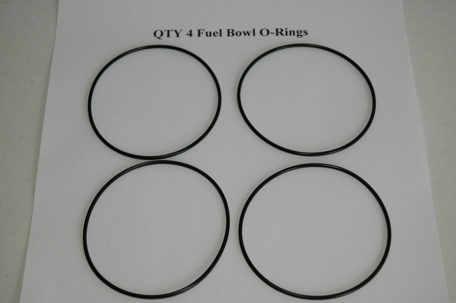Honda CB550, CB650, CB700 & CB750 Fuel Bowl Carburetor O-ring set. - V65 Magna's And Sabre's Of Arizona