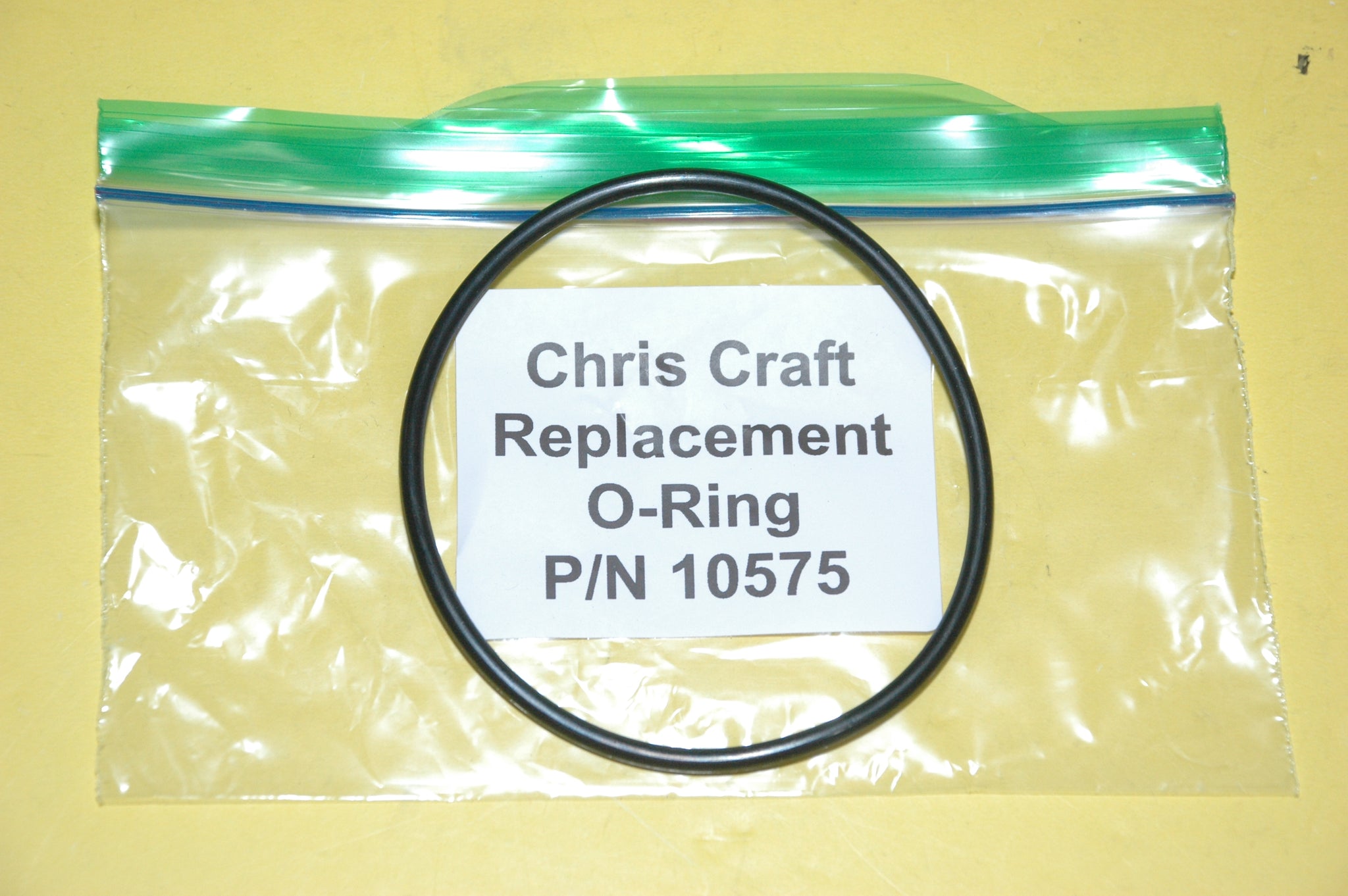 Chris Craft Sherwood P/N 10575 Replacement O-Ring, 327F, 431 Engines,  Water Pump Seal
