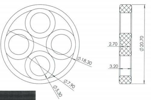 Honda V65 84-85 VF1100S Sabre Both Fuel Valve Petcock Repair Kits W/Drill & Tap - V65 Magna's And Sabre's Of Arizona