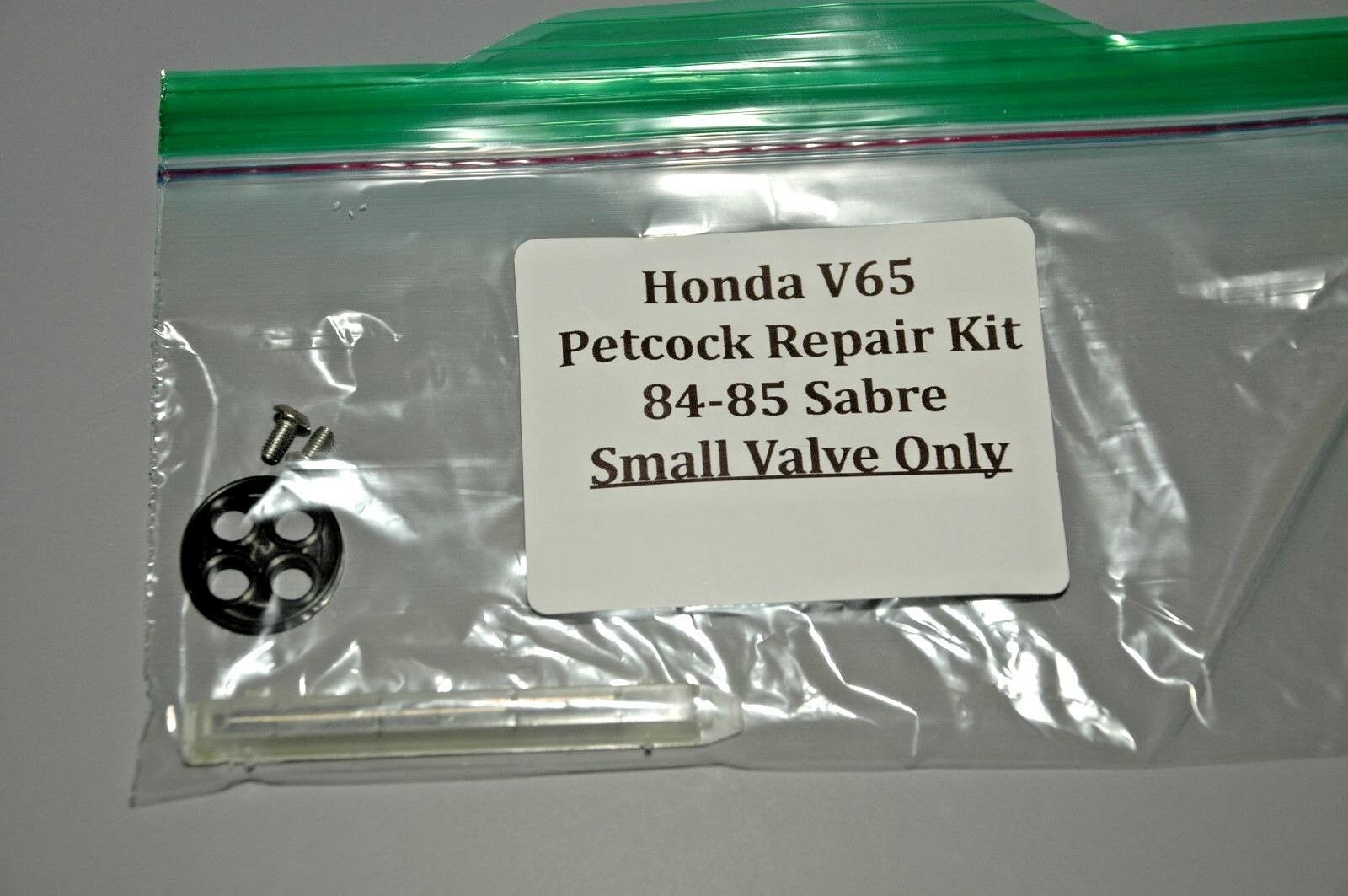 Honda V65 VF1100S Sabre VF500 VF750 Small Fuel Petcock Repair Kit W/Drill & Tap - V65 Magna's And Sabre's Of Arizona